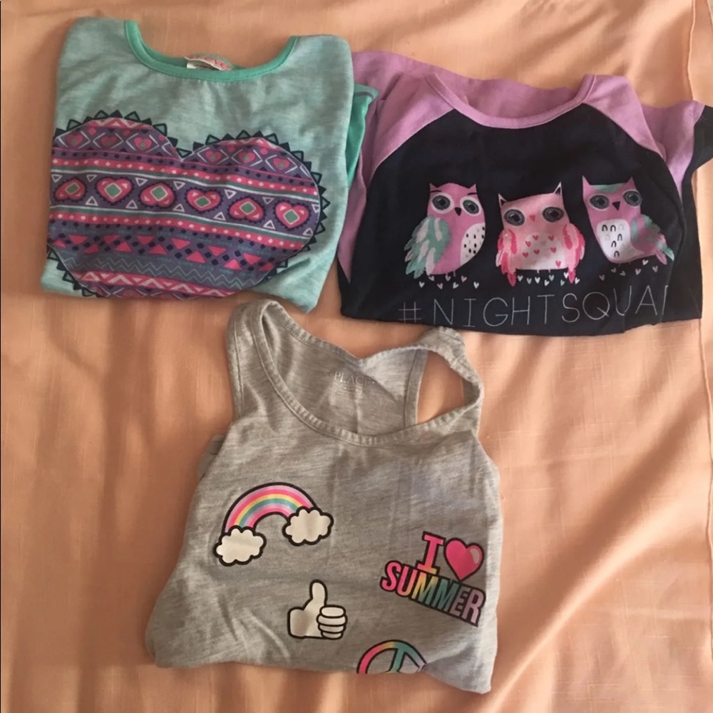 Set of three tops